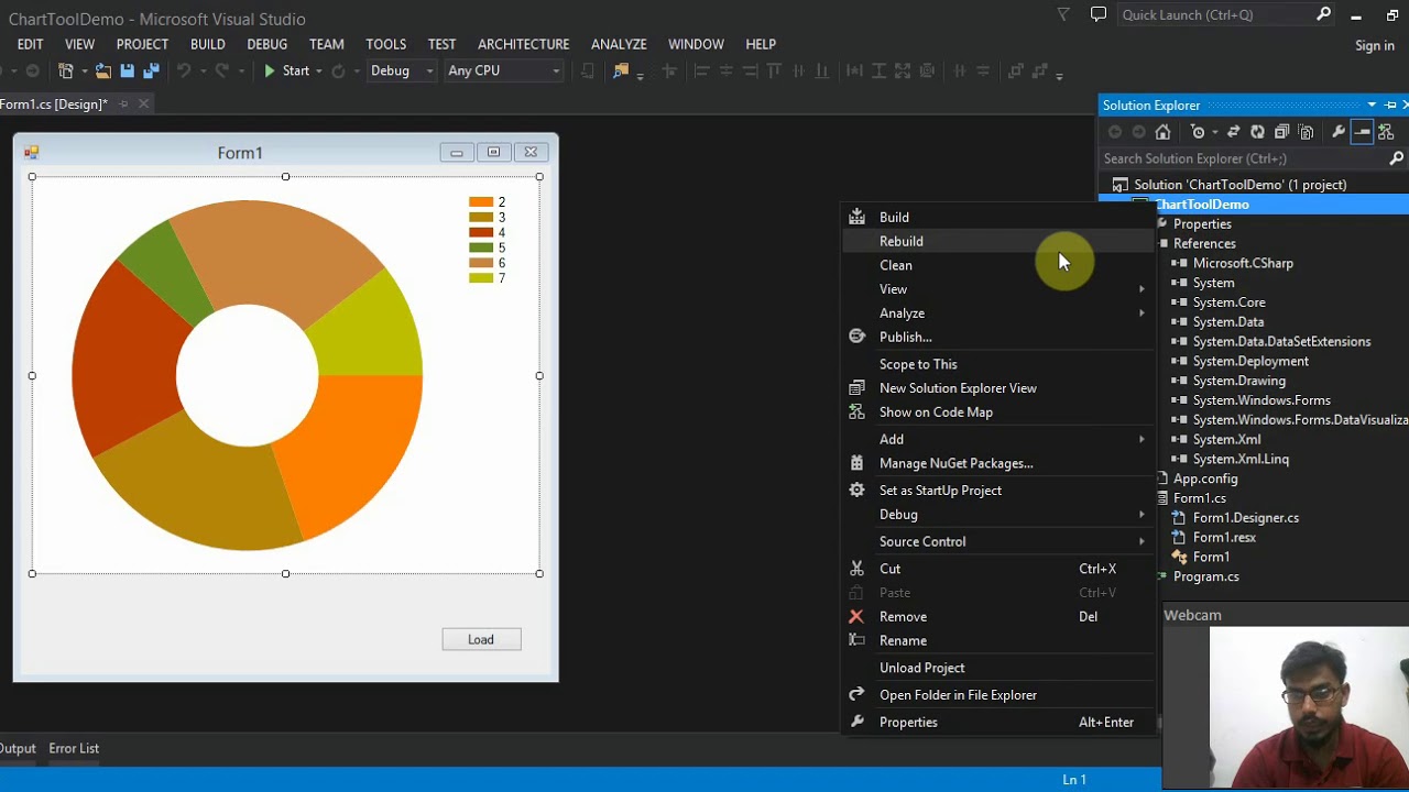 Fetch Data From SQL Database In Chart Tool Using Winform C#