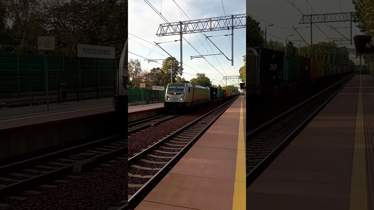 TRAxx 5 170 167-8(E594 017) Rok Prod. 2021 PCC INTERMODAL (AKIEM) z Kontenerami na Wrocław