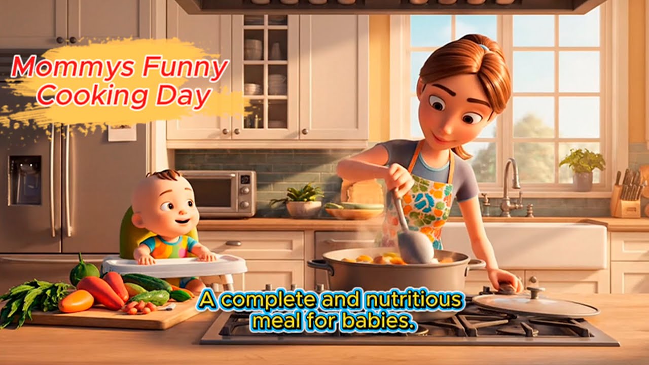 Mommys Funny Cooking Day