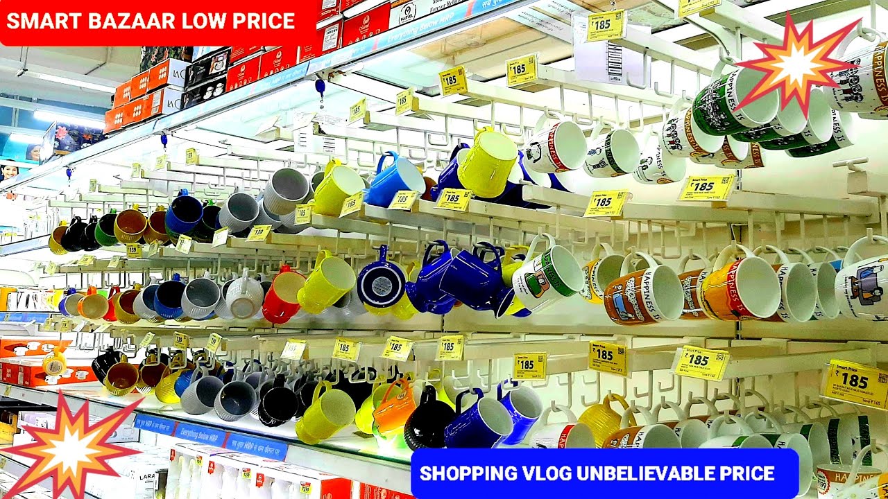 Shopping vlog smart bazaar review//SMART BAZAAR kitchen product UNBELIEVABLE offers 