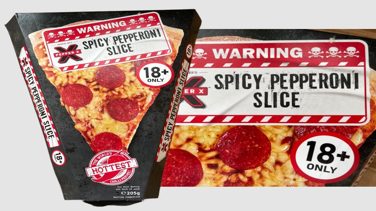 Iceland PEPPER X Spicy Pepperoni Slice