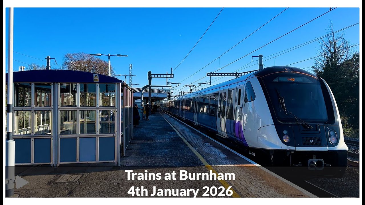 Trains at Burnham | Great Western Main Line Sunday Action | 4K Trainspotting [Part 2]