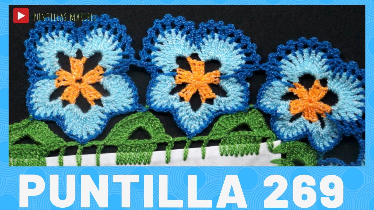 Puntilla 269 | PENSAMIENTOS | Puntillas Maribel