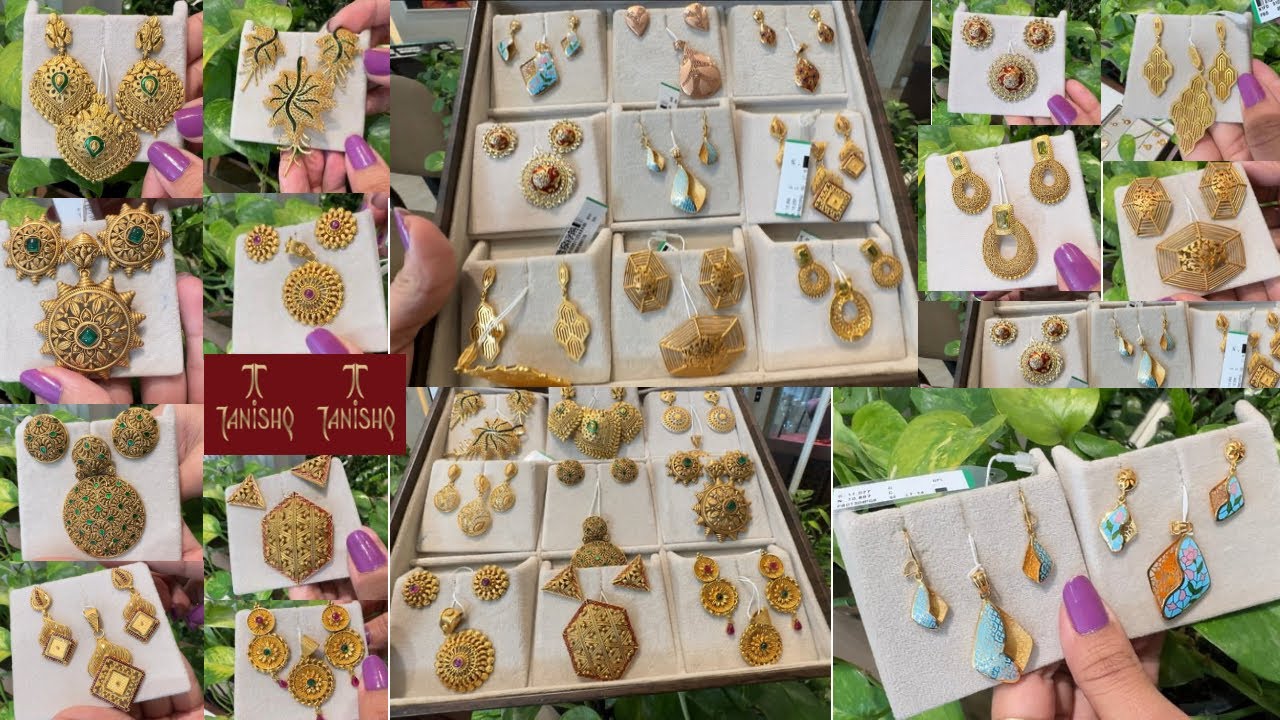 Tanishq 22k Huge Gold pendent sets starts @10 gm onwards with code & price in detail💕