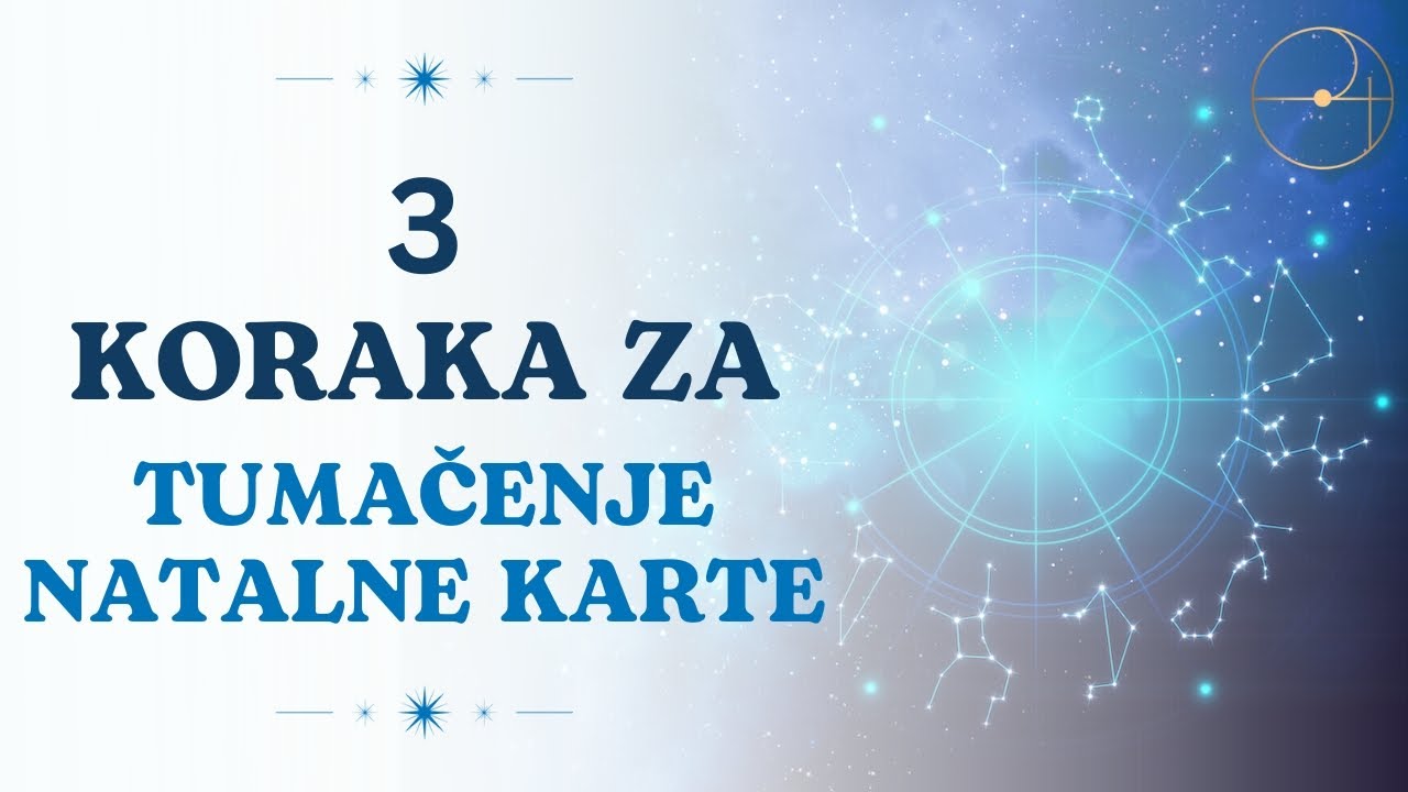 3 ključna koraka za tumačenje natalne karte / Aleksandar Imširagić