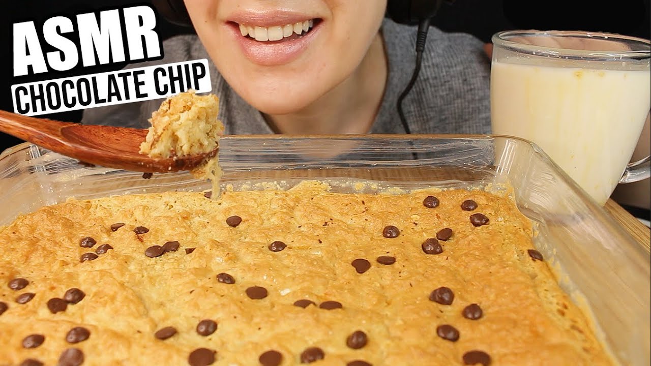 ASMR CHOCOLATE CHIP COOKIE OVEN OATS OATMEAL SWEETS MUKBANG EATING SOUNDS No Talking 먹방 Kasmia ASMR