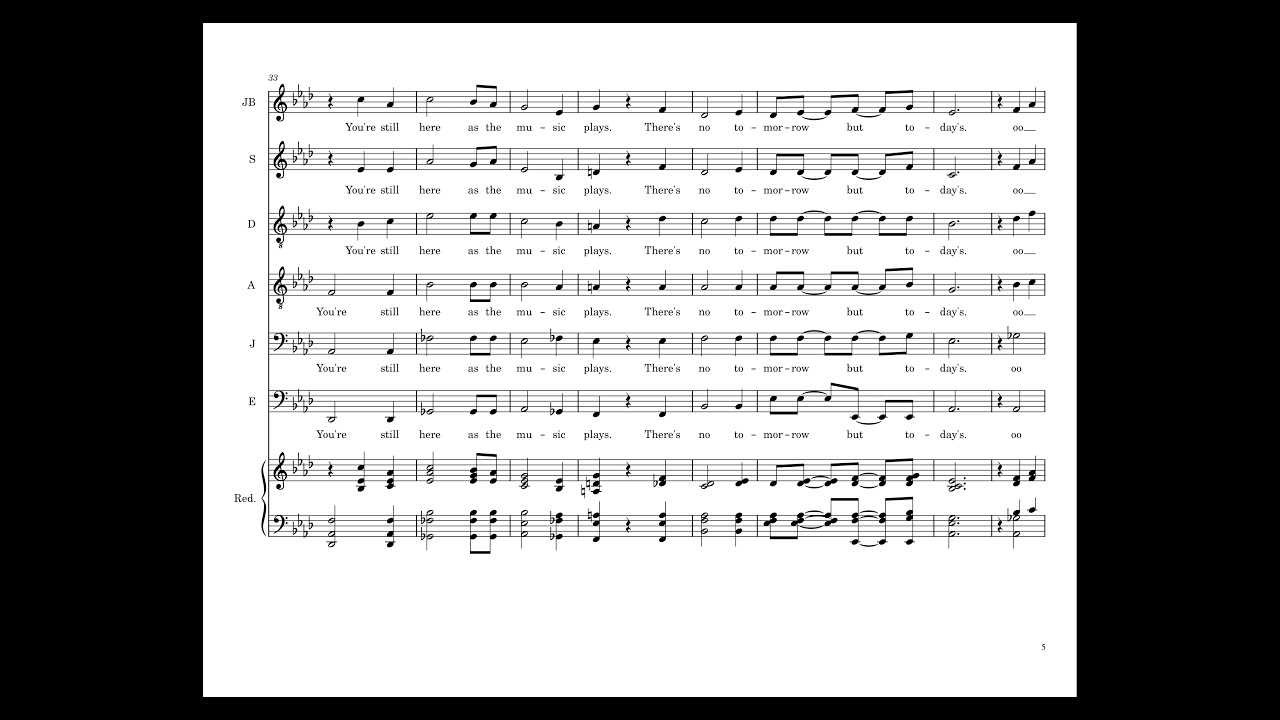 Accent - Song For Gene (Transcription)