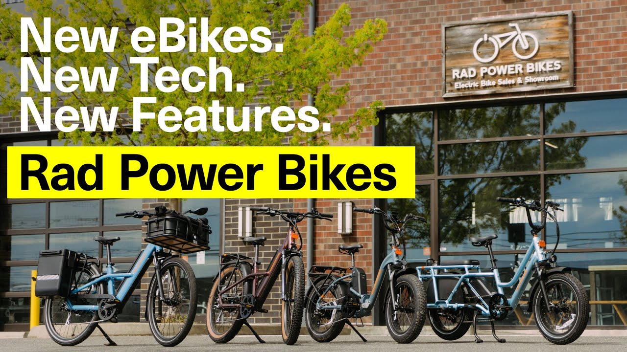 Новейшие электровелосипеды от Rad Power Bikes | Встречайте коллекцию 2024 года #ebike #radpowerbikes