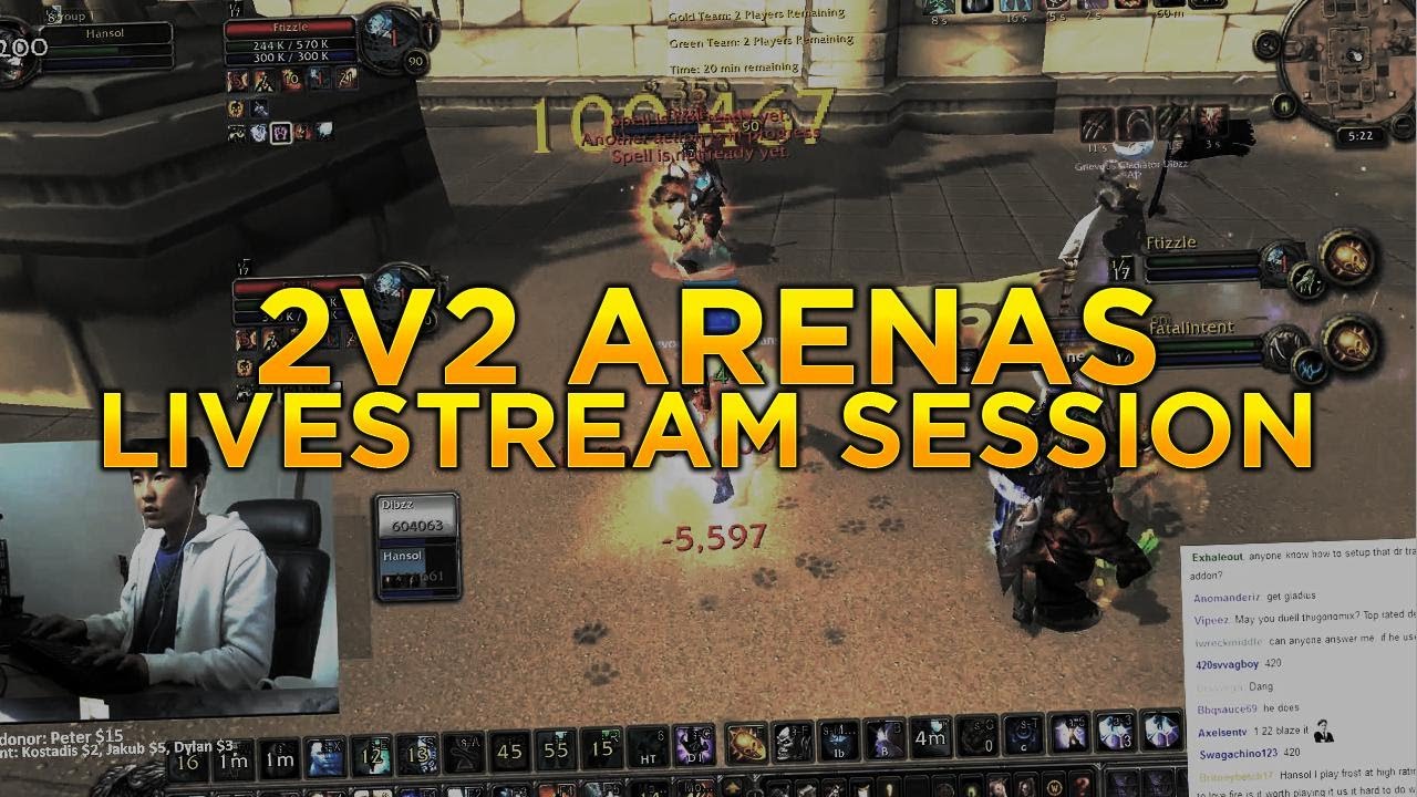 Hansol - 2v2 Session - Fire Mage Shadow Priest