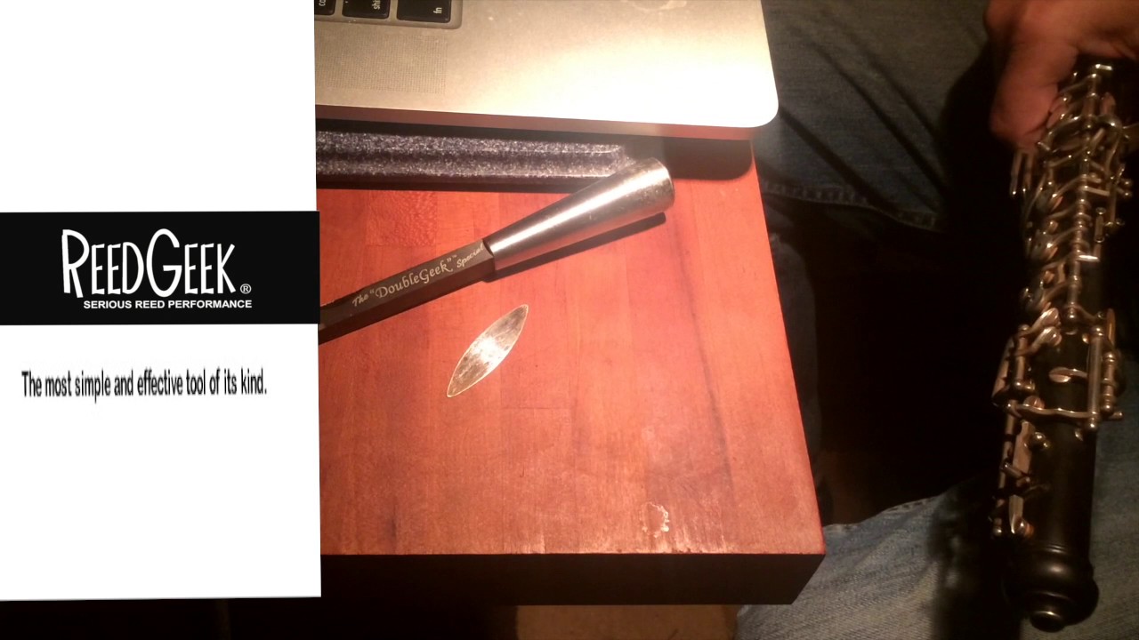 ReedGeek Legere Oboe Reed Adjustment