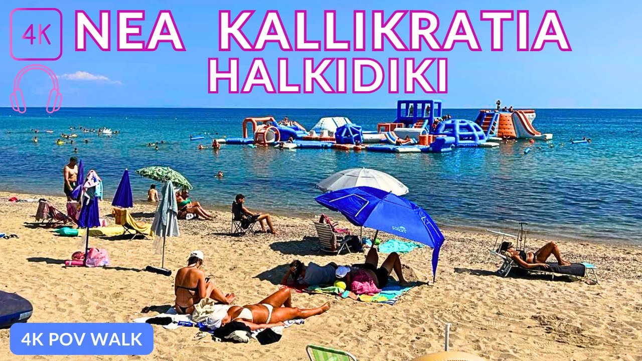 This is Why Nea Kallikratia is Halkidiki's #1 Resort in 2025 | 4K Walking Tour