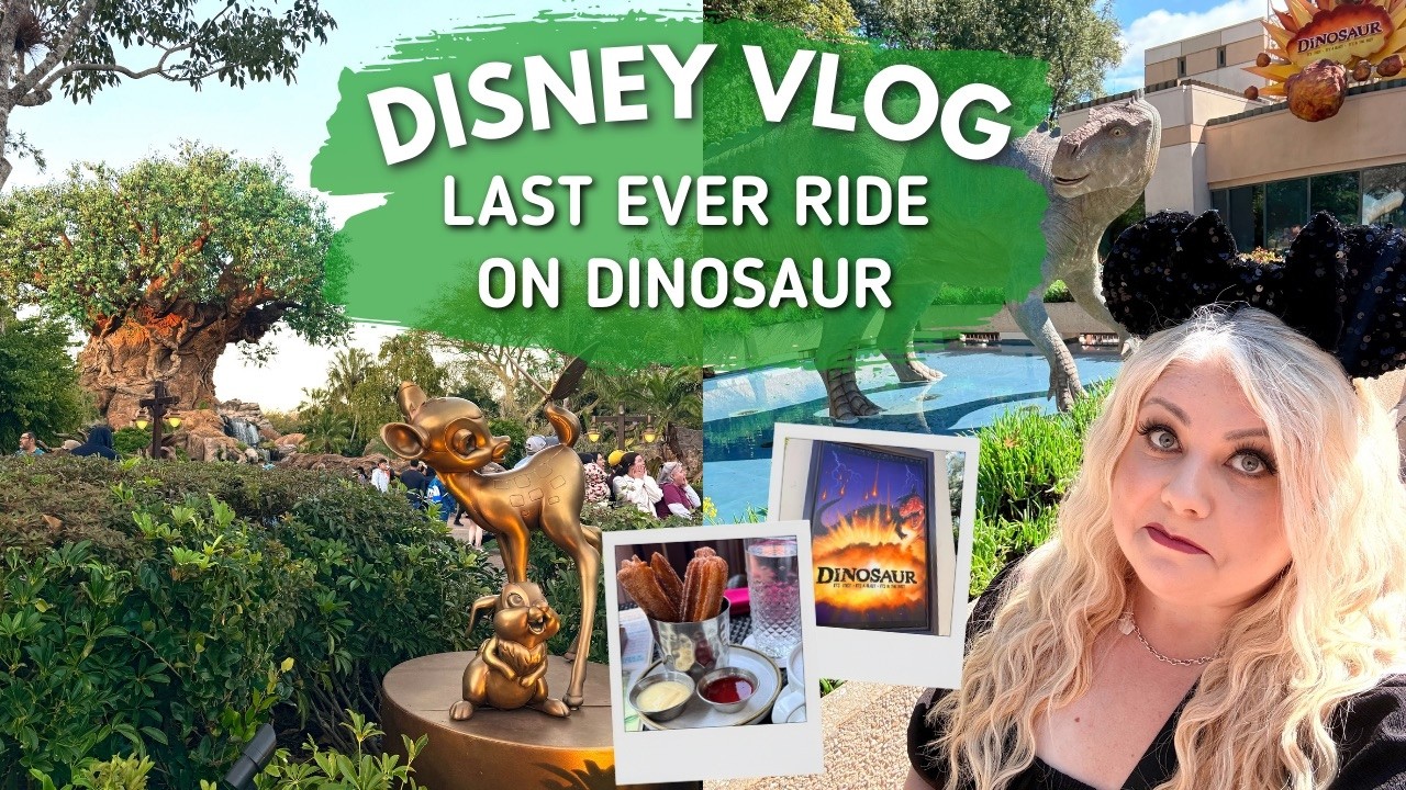Animal Kingdom, last ever ride on Dinosaur, Restaurantosaurus & Disney Springs 🌳 DISNEY WORLD 2026