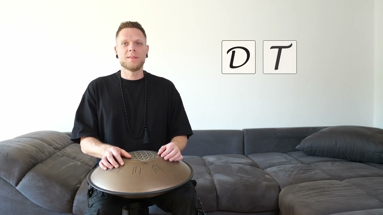 Steel tongue drum lessons 1 | урок гри на глюкофоні Novadrum частина 1