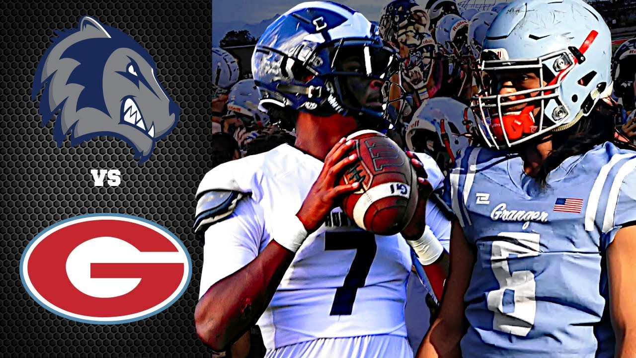 🔥🔥BATTLE FOR WVC | Utah High School Football: Hunter Wolverines vs Granger Lancers Highlights 2021🔥🔥