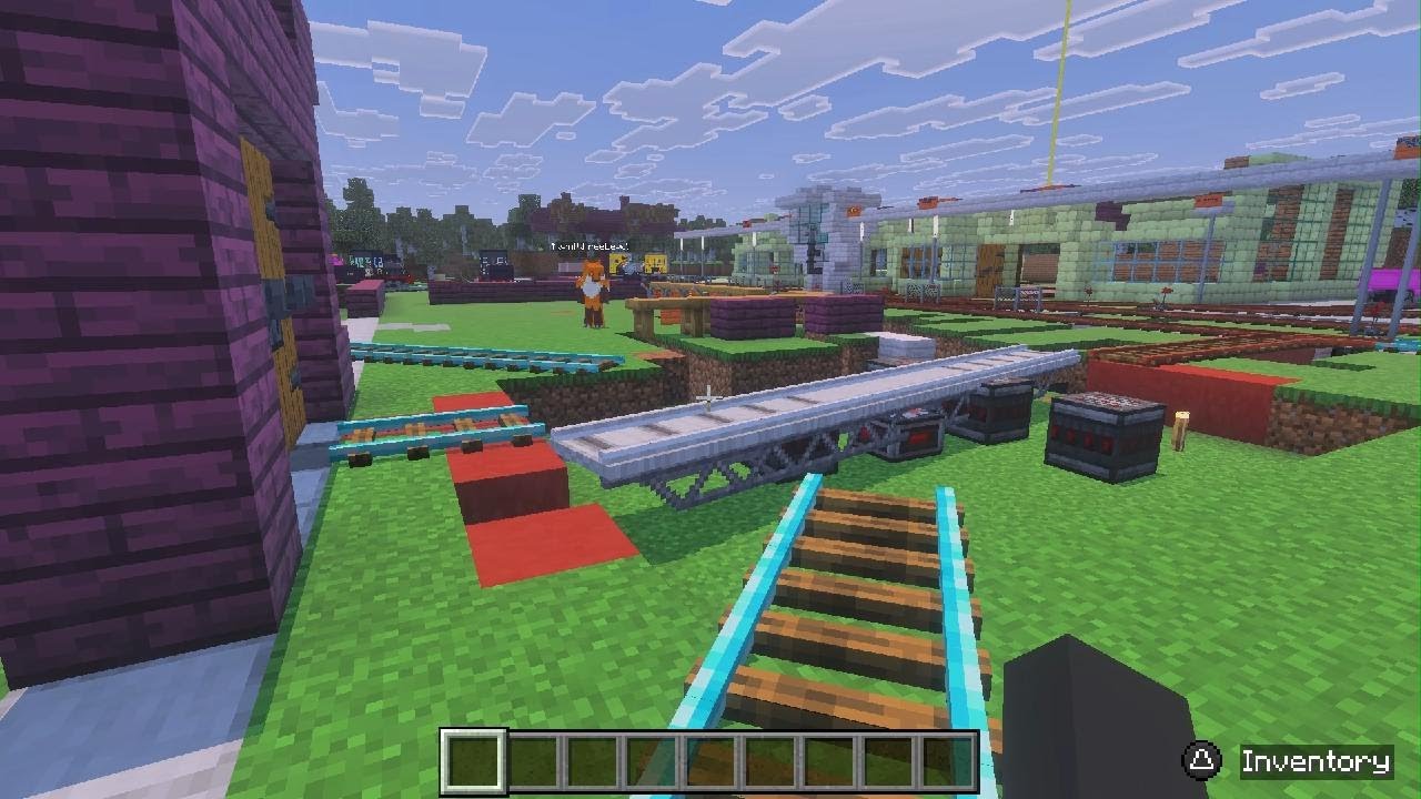 train yard in uncles world!! trains Add-on - Podcrash