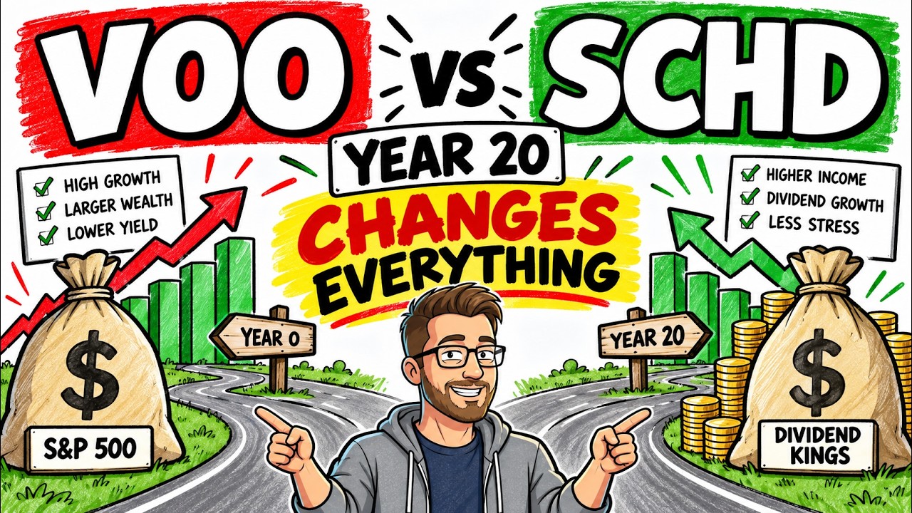 VOO против SCHD: сравнение после 20-го года, о котором никто не говорит