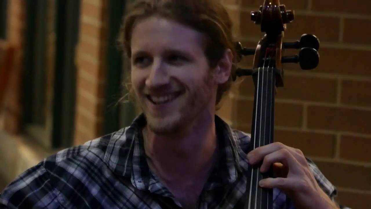 Dani California - Live Cover Street Performance Voice and Cello by Aaron Gage