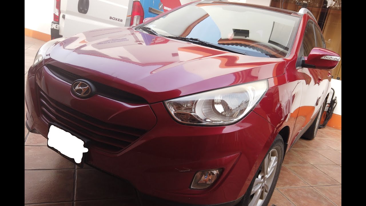 HYUNDAI TUCSON 2013 MANTENIMIENTO PREVENTIVO BÁSICO