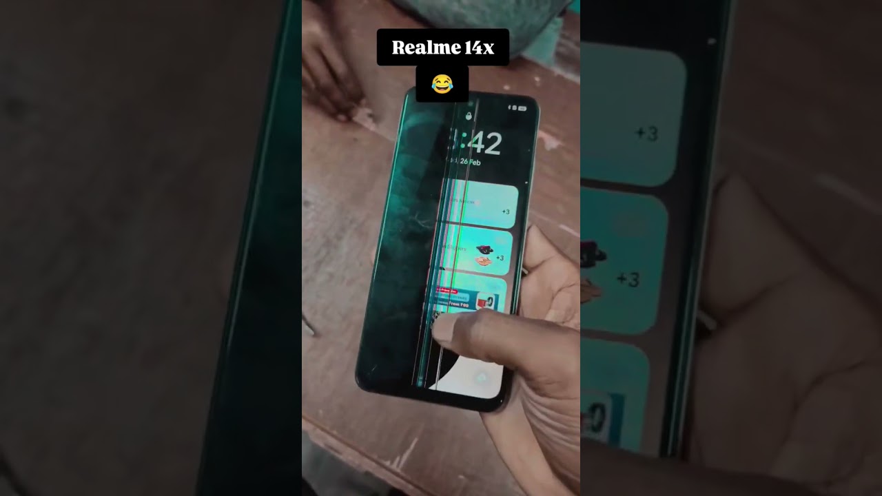 Realme 14x drop test 😅