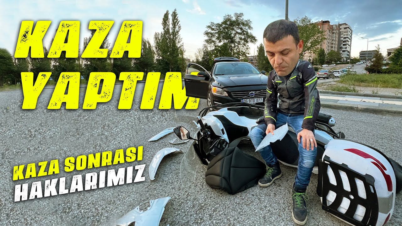 Motosiklet kazası sonrası sigorta işlemleri ve haklarımız | Kolaçan