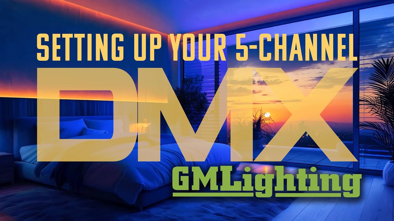 How to Install the GM Lighting 5-Channel DMX Decoder — No WiFi Needed!