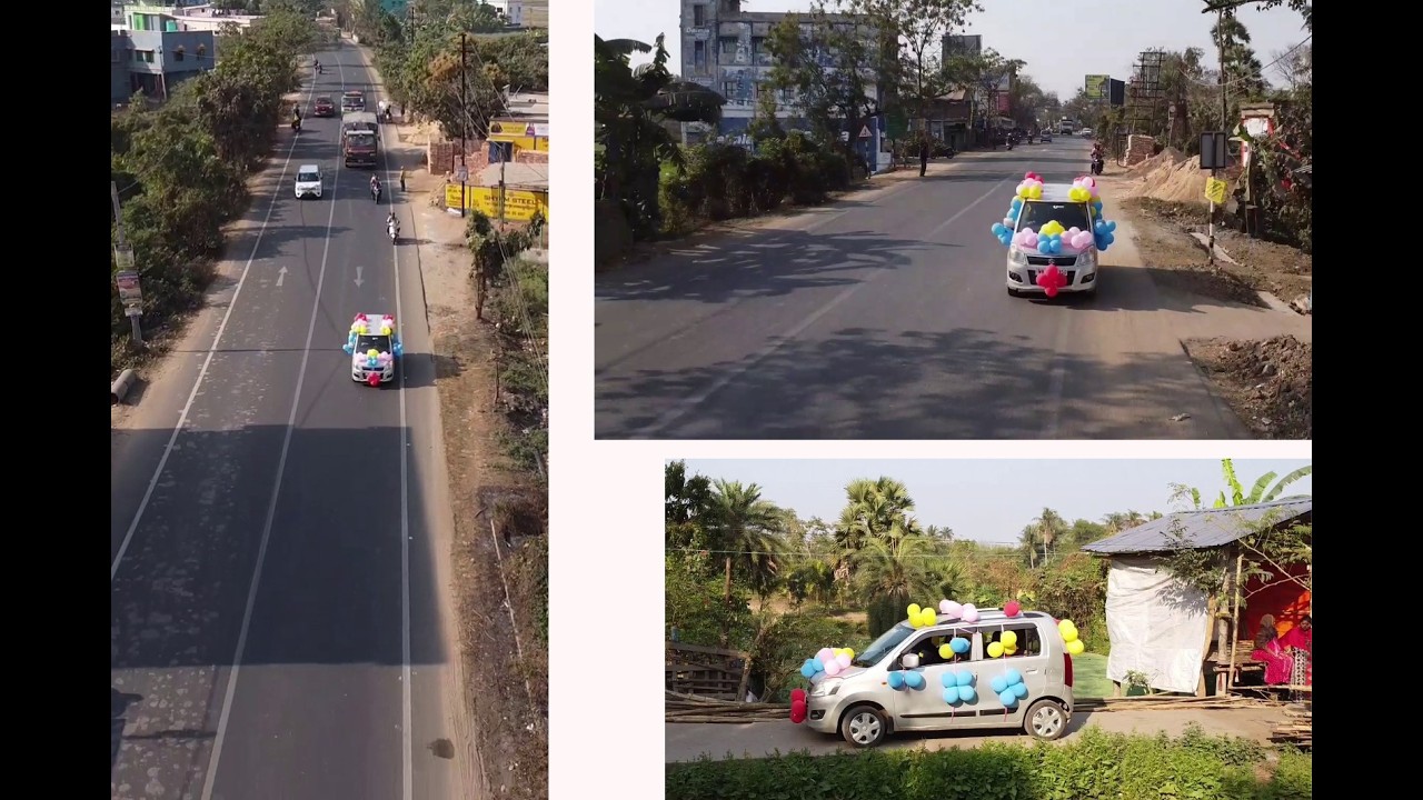 Baby Hospital to Home Drone Futege