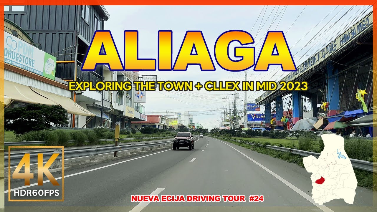 Exploring the town of Aliaga, Nueva Ecija to SCTEX via CLLEX | 2023 Update | 4K