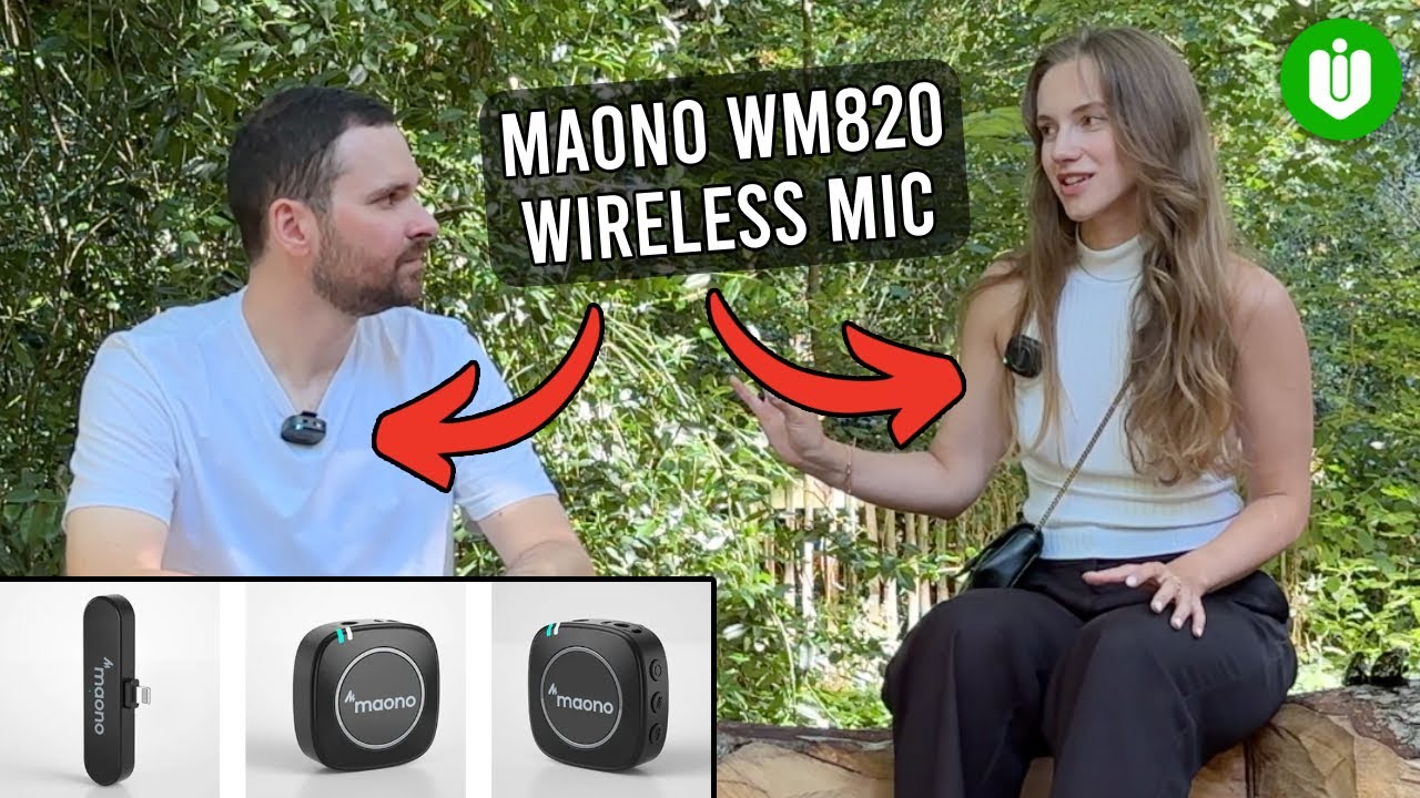 This Mic Sounds Sooo Good🤤[Maono WM820 Wireless Microphone System Full Test & Review]