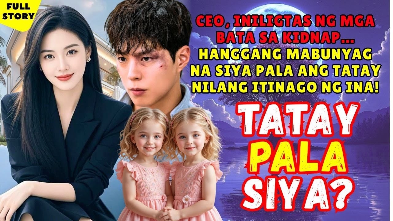 SINGLE MOM, iniligtas ng kambal ang CEO… TATAY PALA ITO NG MGA BATA!  TAGALOG LOVE STORY