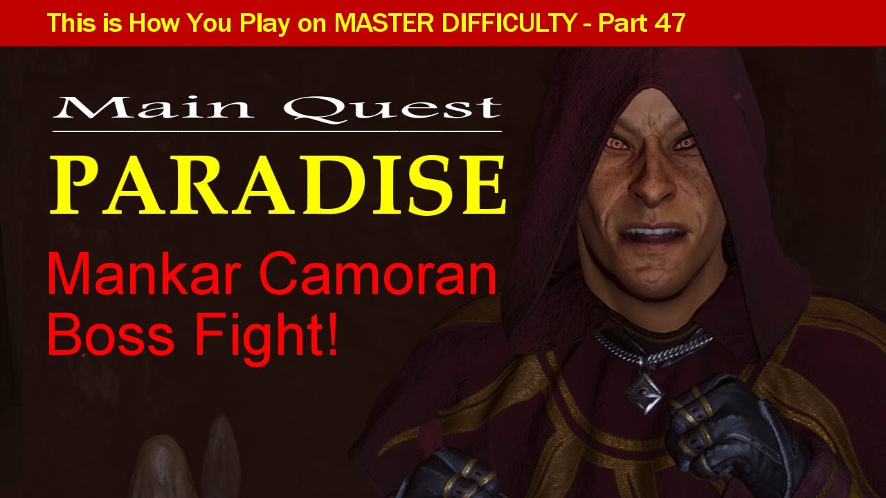 Oblivion Remastered Walkthrough MASTER DIFFICULTY Part 47: Paradise