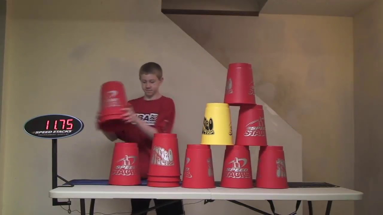 Fastest Cup Stacker In The World | World Record Cup Stacking | Speed Stacking