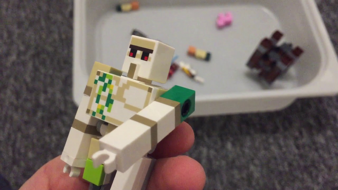 MOJE POSTACIE Z LEGO MINECRAFT 2020