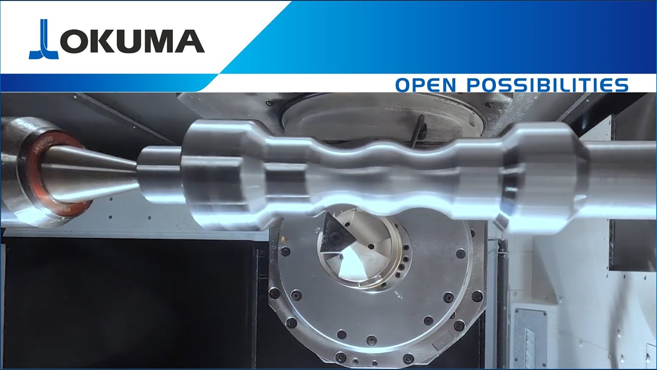 Multitasking Machine MULTUS U3000 - Free Turn and B-axis turning