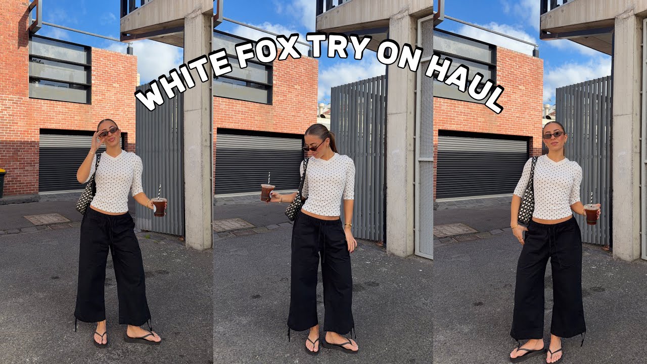 ПРИМЕРКА ОДЕЖДЫ ИЗ WHITE FOX BOUTIQUE + ПРОМОКОД НА СКИДКУ 30%