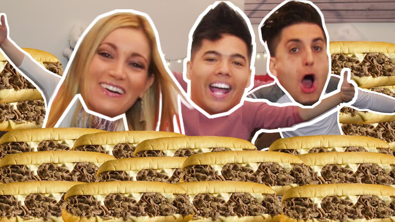 10-футовый филадельфийский чизстейк за 10 минут! (при участии PrankVsPrank)