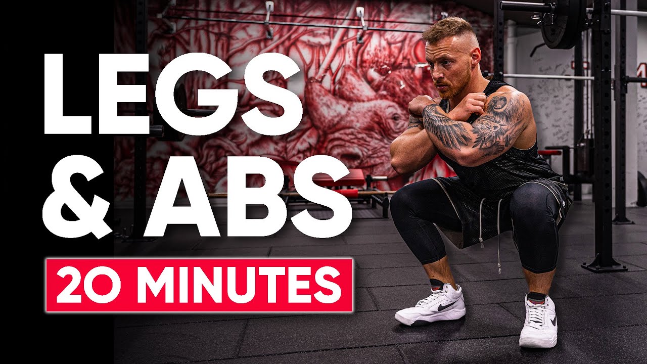 LEGS, ABS & BOOTY (20 Minute Home Workout to Follow Along)