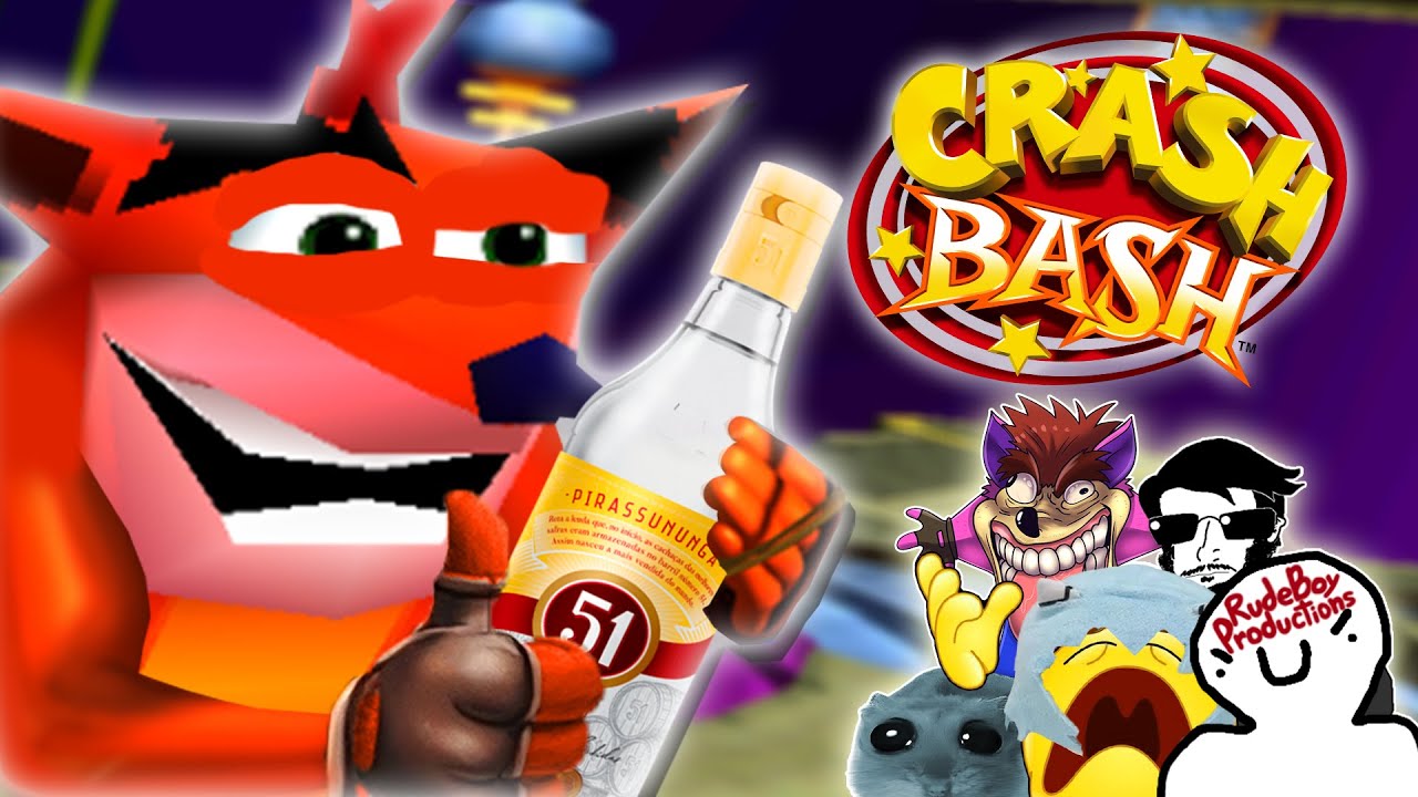 CRASH BASH COM AMIGOS É ALGO...