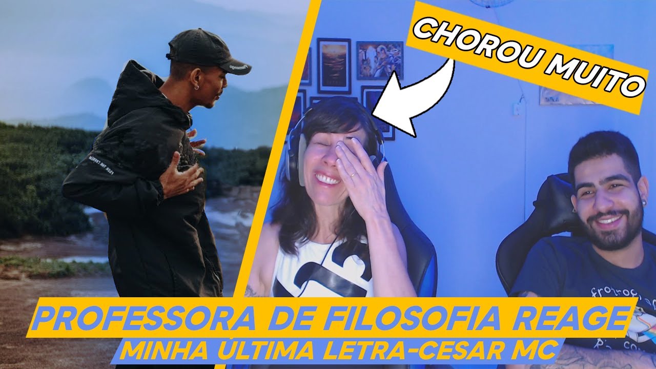|Minha mãe professora de filosofia reage| MINHA ULTIMA LETRA-CESAR MC