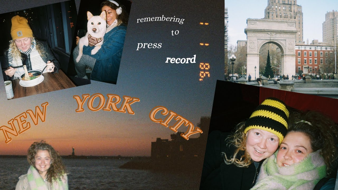 nyc vlog dec 2021 | moments we remembered to press record