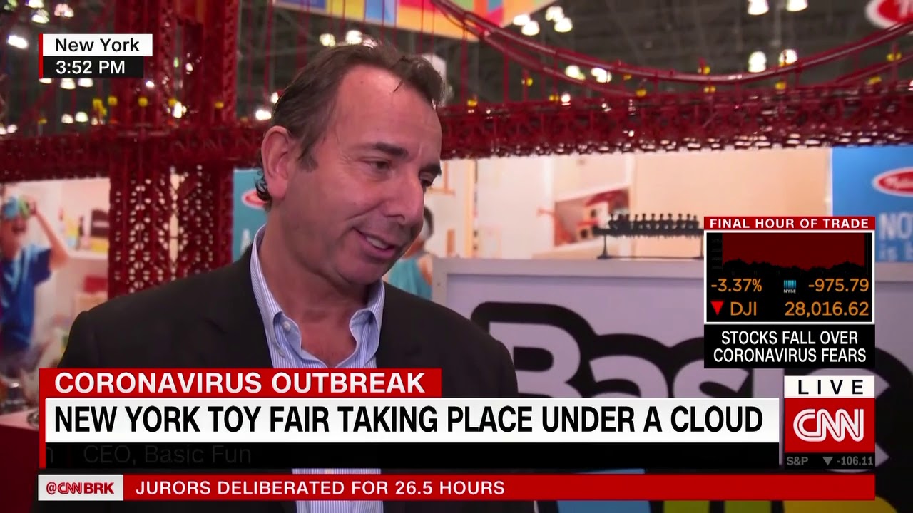 Toy industry taking hit due to coronavirus