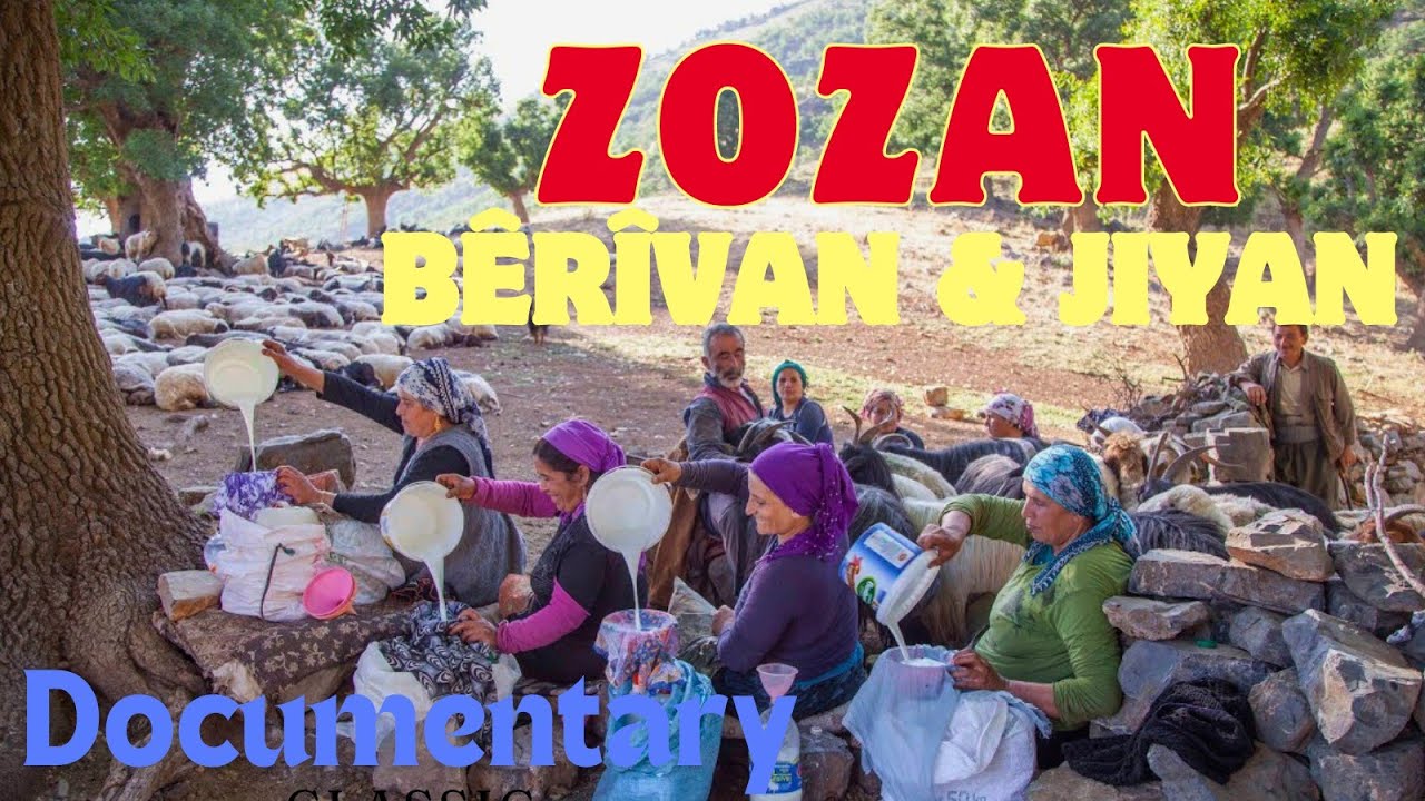 Zozan Şivan Bêrîvan meşkkildan mast rûn nîvişk Yaylada bir gün bir gece  The life on the plateau