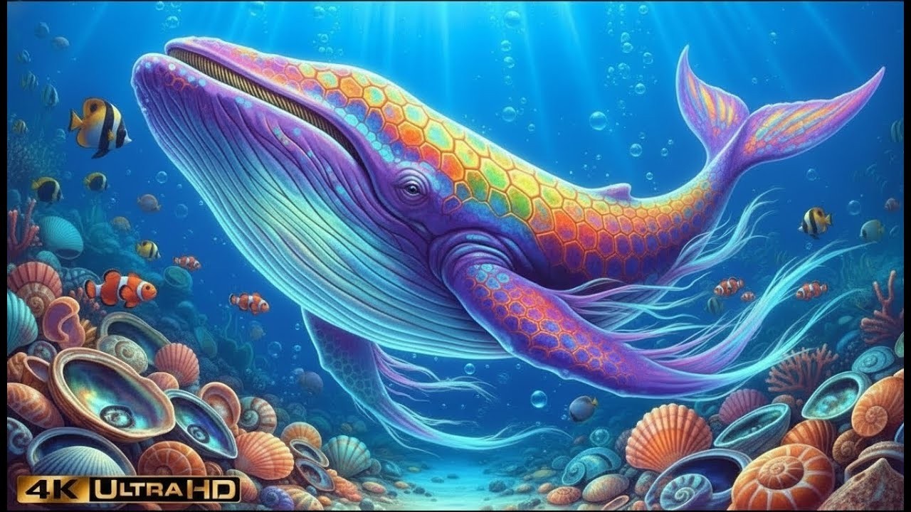 Ocean Wildlife 4K 🌊 Explore the Underwater World and Beautiful Coral Reef Fish for Deep Sleep