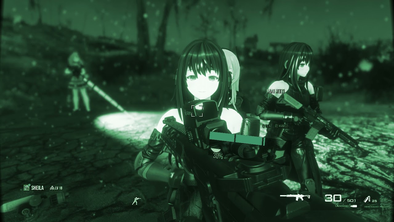 Fallout 4 2021 Fcom GFL (M4A1 & Sopmod) Remake
