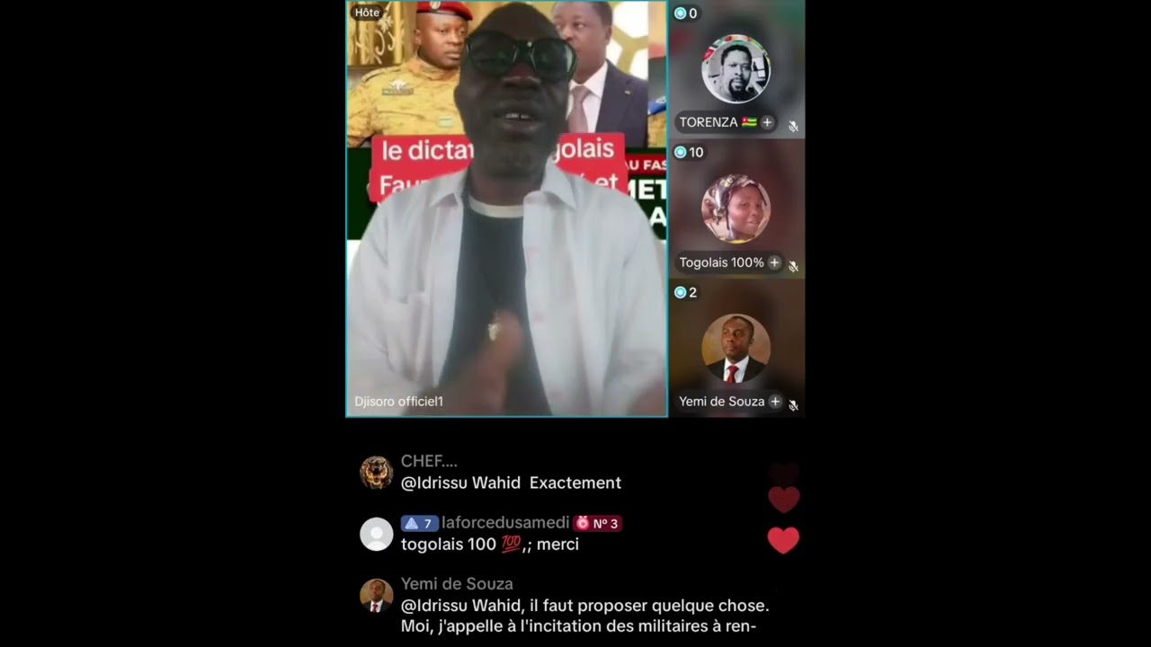 DEBAT SUR L'ORGANISATION DES MANIFESTATIONS - LES MOTS D'ORDRE