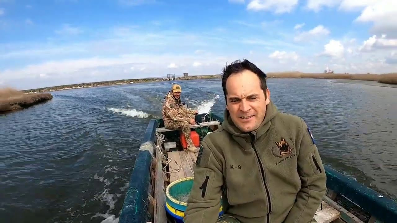 Παραγάδι για λαβράκια με εκπλήξεις-Longline for sea bass with surprises🐟🦈