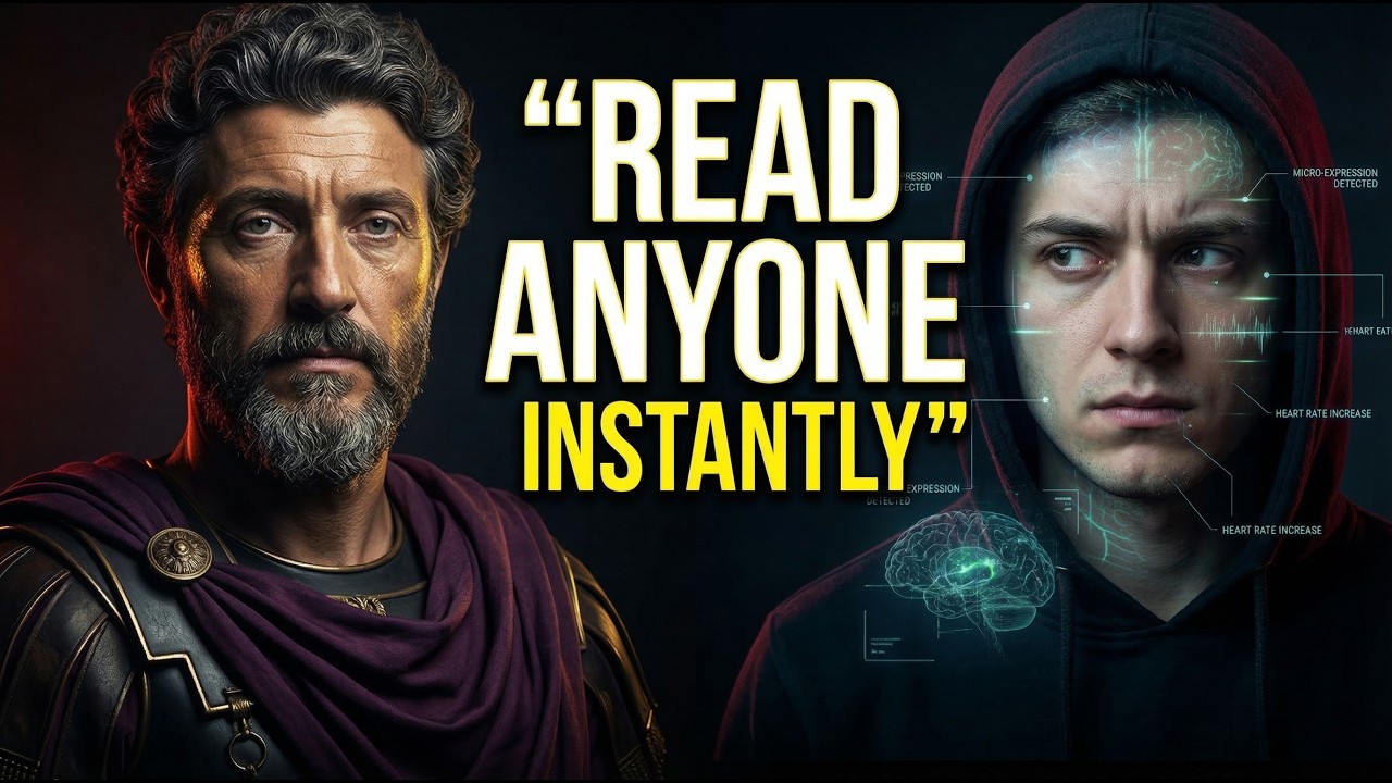 6 Dark Psychology Tricks To Read Anyone Instantly | Marcus Aurelius