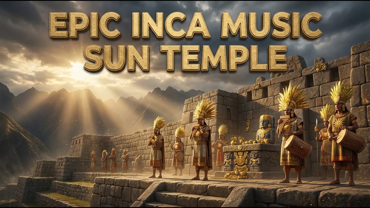 🌞 EPIC INCA MUSIC (INSTRUMENTAL) – The Sun Temple Playlist | Harmonia Eternum