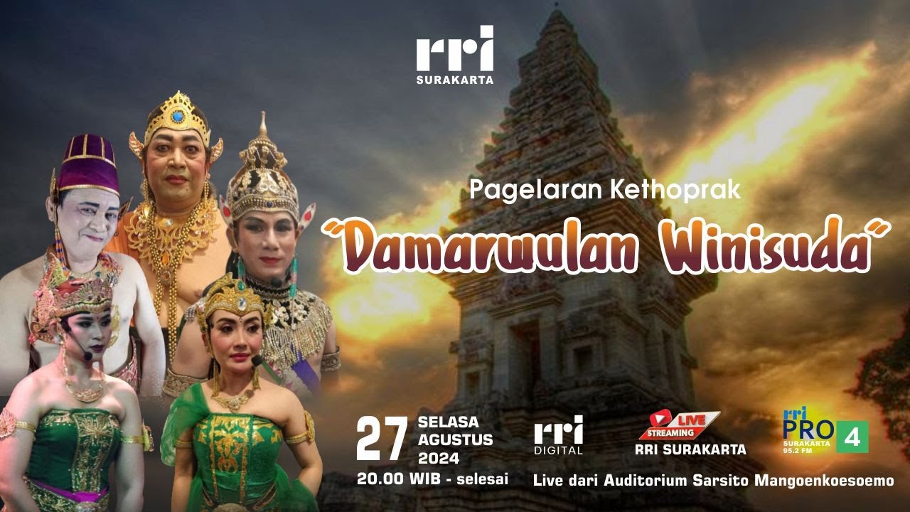 DAMARWULAN WINISUDA || Kethoprak RRI Surakarta