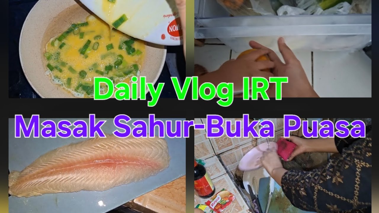 Kegiatan IRT • Lagi Rajin Masak ♡ Nyuci Piring dan Nyuci Baju di Kontrakan #minivlog #adagiftaway