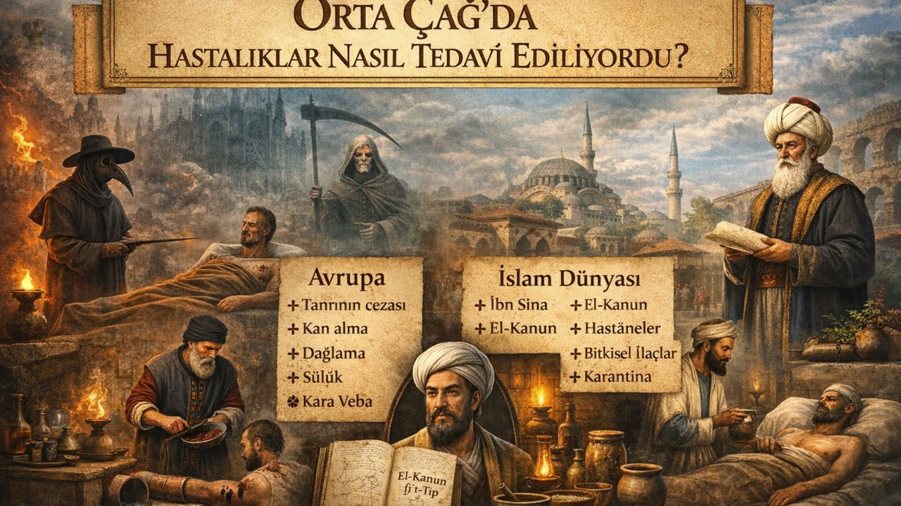 ORTA ÇAĞDA HASTALIKLAR NASIL TEDAVİ EDİLİYORDU